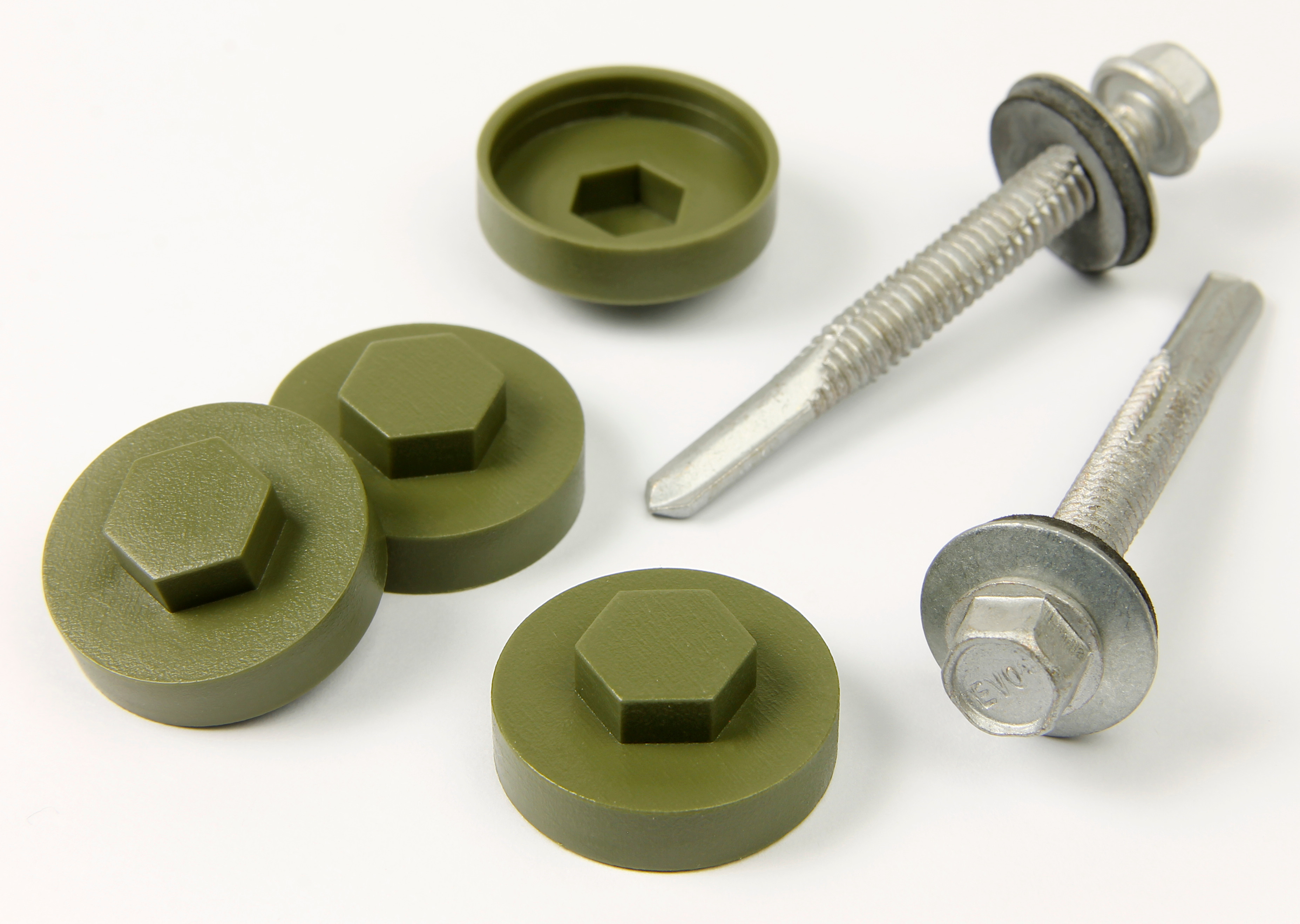 Tek Screw Colour Caps in Plastic (Low-density Polyethylene) image